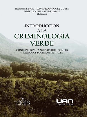 cover image of Introducción a la criminología verde